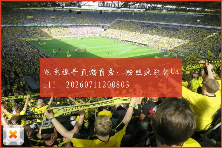 电竞选手直播首秀,粉丝疯狂打Call!_20260711200803