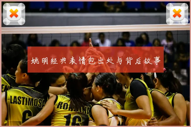姚明经典表情包出处与背后故事